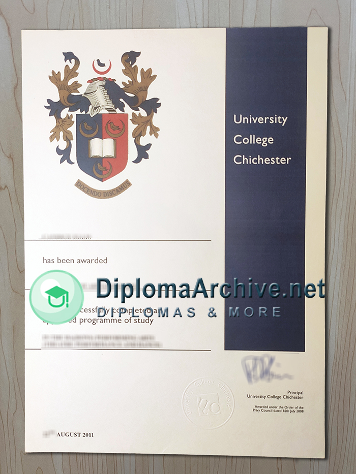 University of Chichester degree