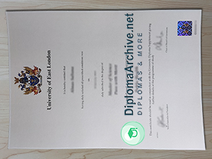 University of East London diploma
