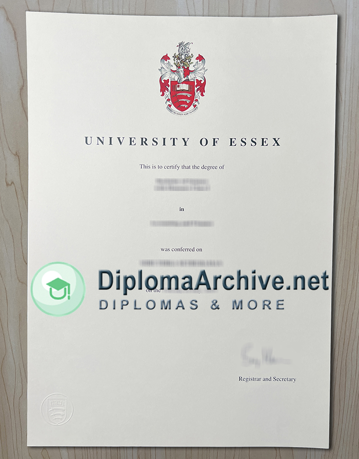 University of Essex diploma