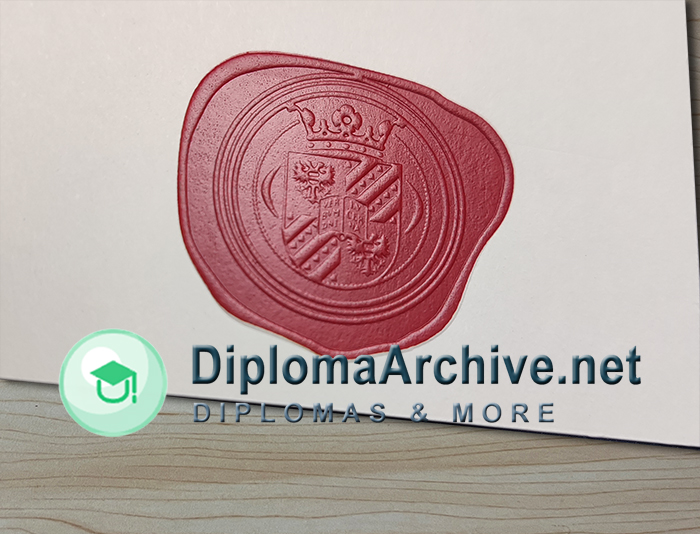 University of Groningen diploma seal