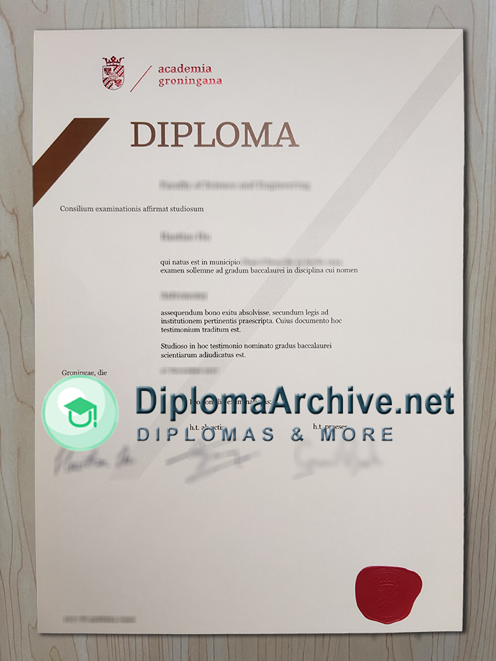 University of Groningen diploma