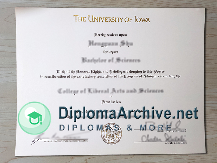 University of Iowa degree