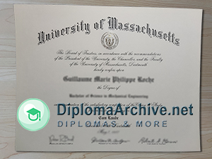 University of Massachusetts Dartmouth diploma