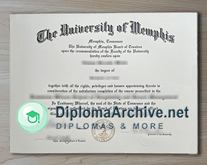 University of Memphis diploma