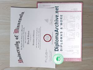 University of Minnesota diploma