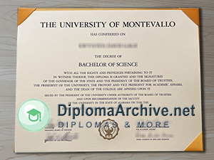 University of Montevallo diploma
