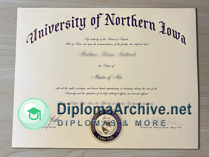 University of Northern Iowa degree