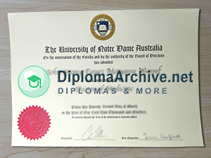 University of Notre Dame Australia diploma