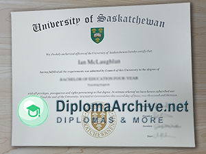 University of Saskatchewan diploma