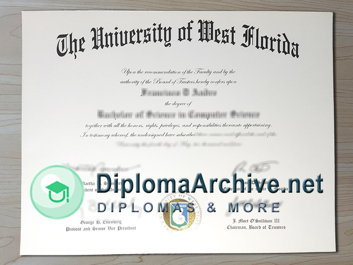 University of West Florida degree