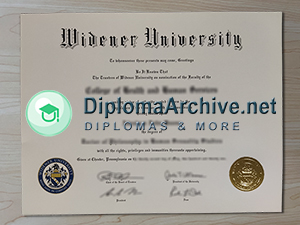 Widener University degree