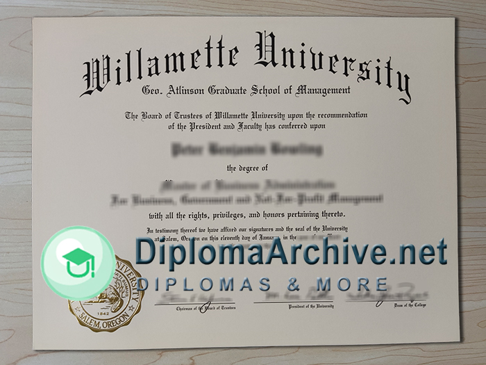 Willamette University degree