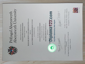 Aberystwyth University diploma