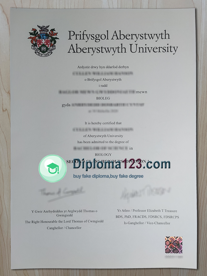 Aberystwyth University diploma