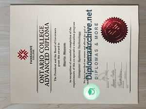 Fanshawe College diploma