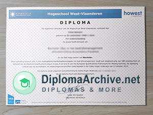 Howest University of Applied Sciences diploma
