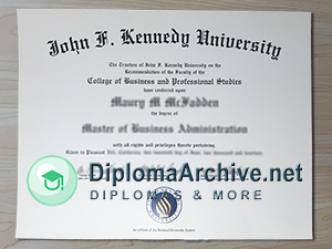 John F. Kennedy University degree