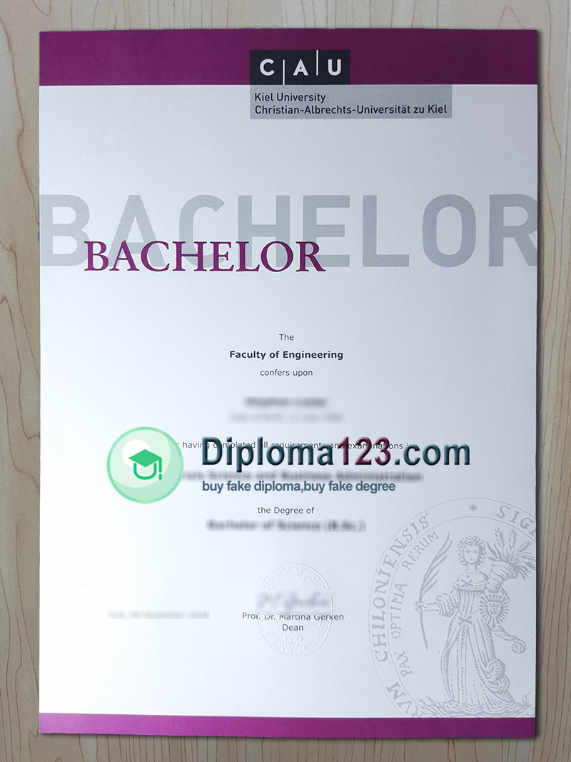 Kiel University diploma
