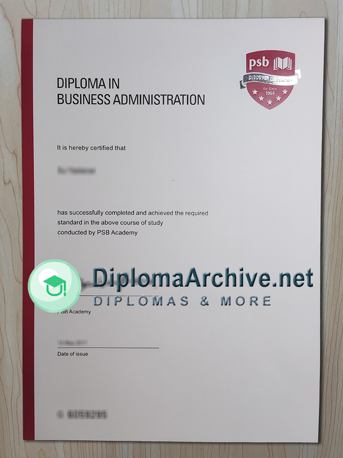 PSB Academy diploma