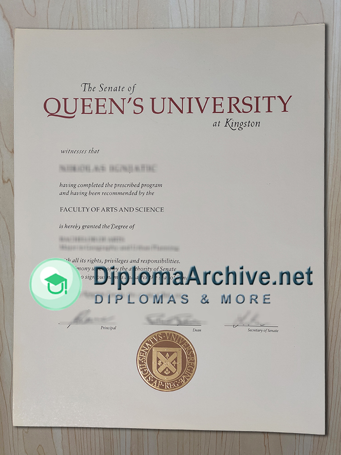 Queen's University at Kingston degree