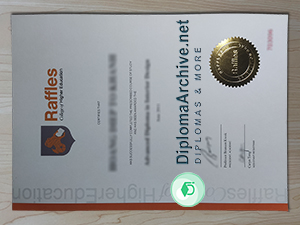 Raffles College of Higher Education Advanced diploma