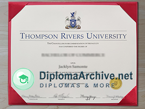 Thompson Rivers University diploma
