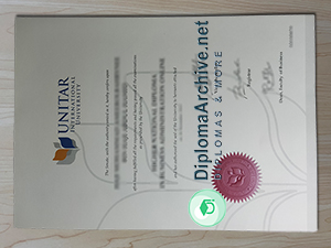 UNITAR International University diploma