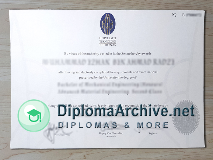 Universiti Teknologi Petronas diploma