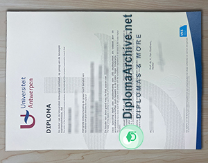 University of Antwerp diploma