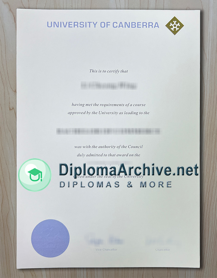 University of Canberra diploma