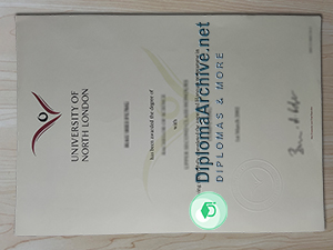 University of North London diploma