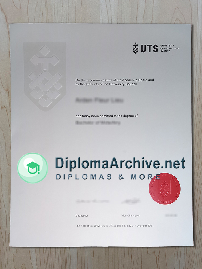 University of Technology Sydney degree