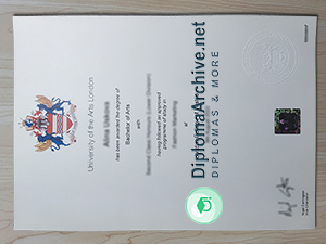 University of the Arts London diploma