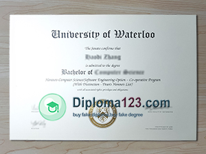 University of Waterloo diploma